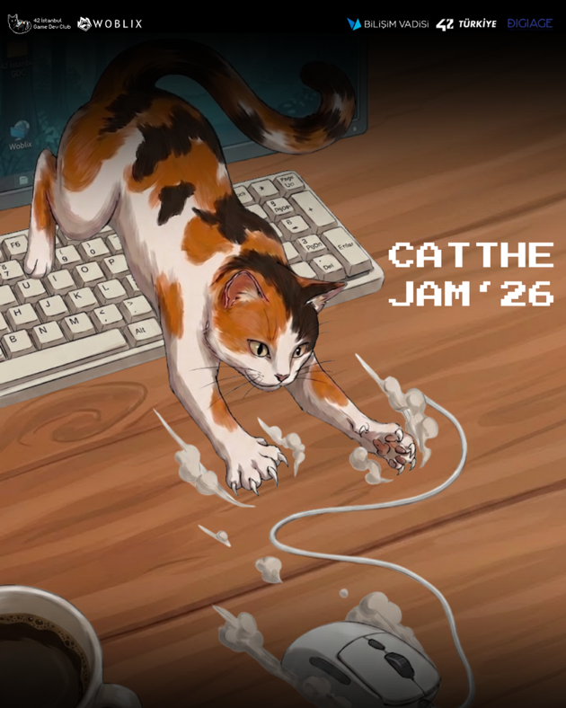 Cat The Jam '26 yarışma afişi